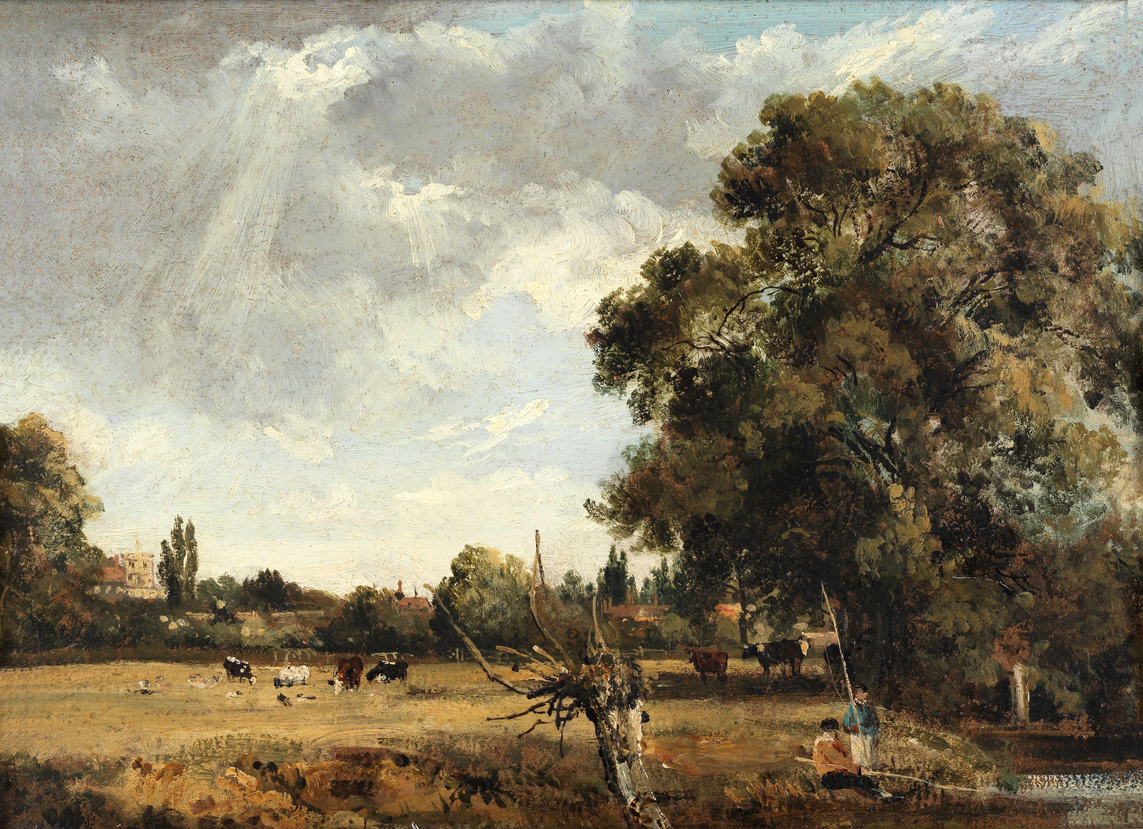 Frederick William Watts - Boys fishing