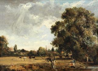 Frederick William Watts - Boys fishing