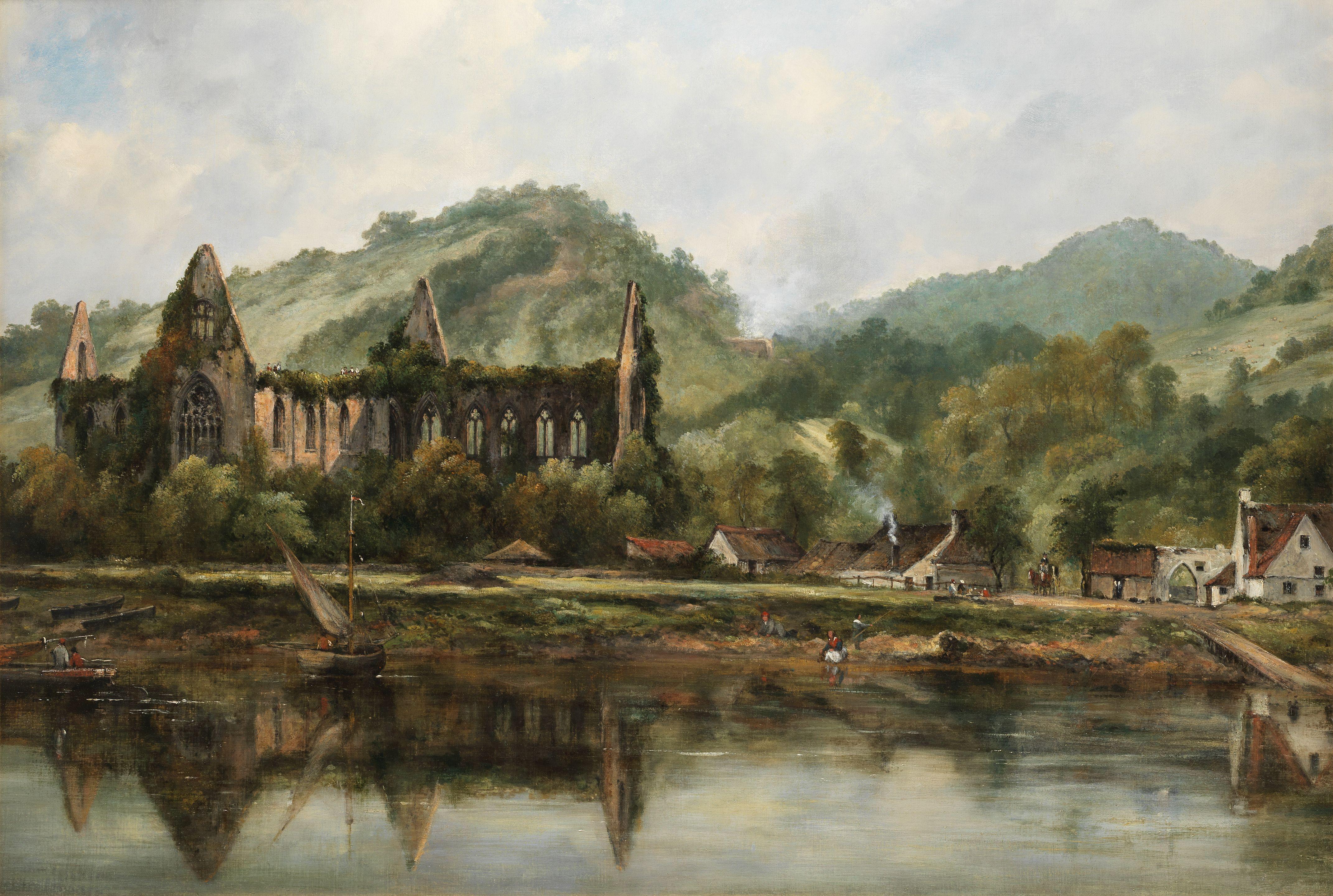 Frederick William Watts - Tintern Abbey on the Wye