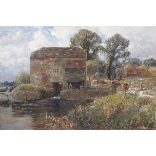 Frederick William Whitehead - The Old Water Mill