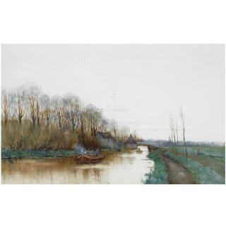 Fredericus Jacobus Van Rossum Du Chattel - Dutch Early Morning