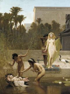 Frederik Goodall - The Finding of Moses