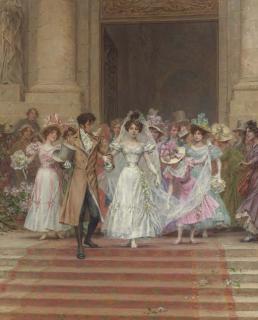 Frederik Hendrik Kaemmerer - The Wedding, Church of St. Roch, Paris