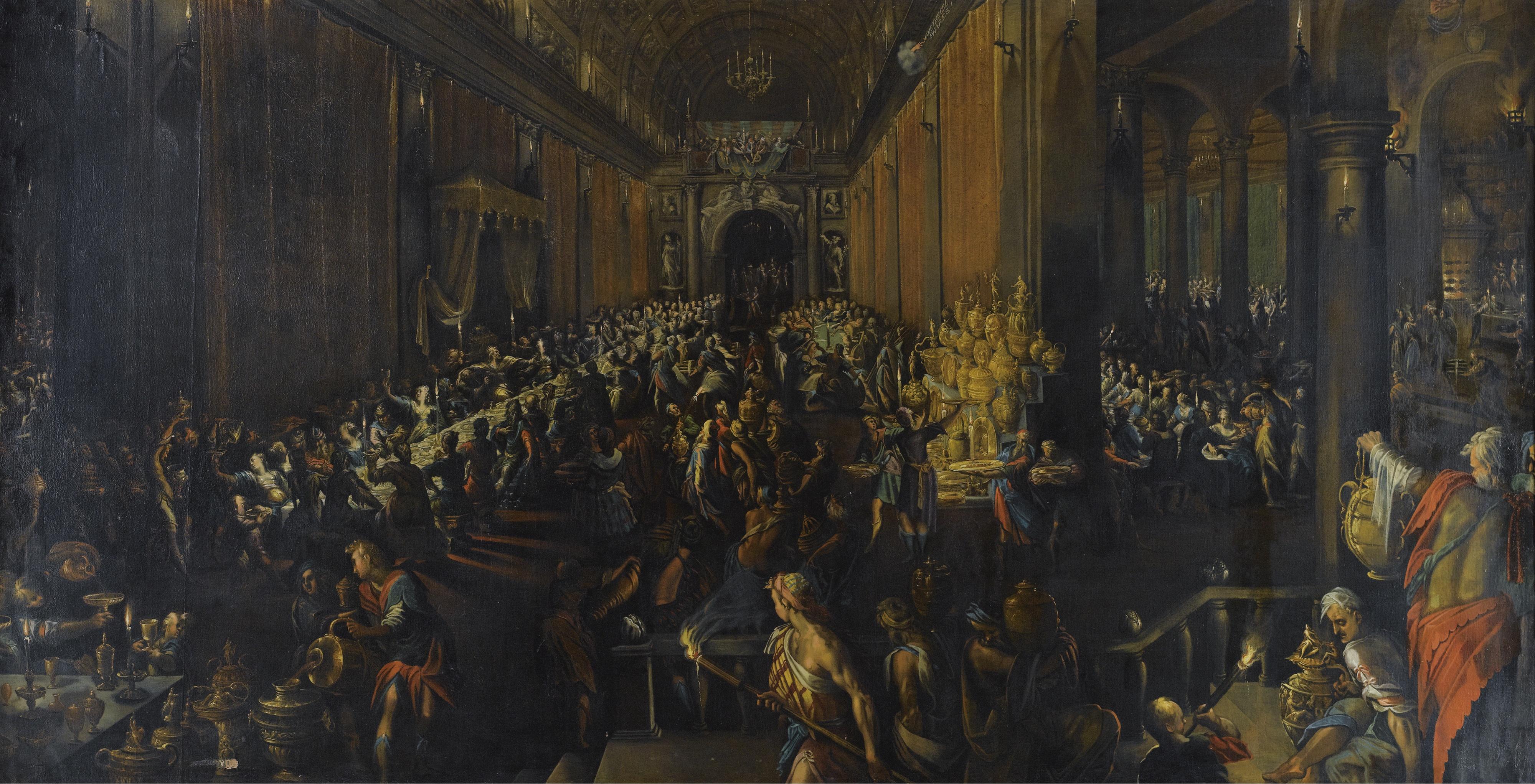 Frederik Van Valckenborch - Belshazzar\'S Feast