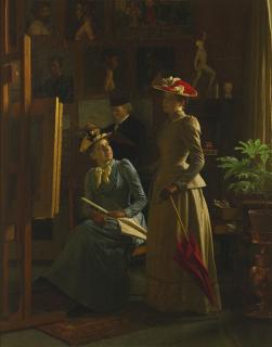 Frederik Vermehren - In The Artist\'S Studio