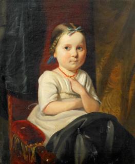 Frederik Wilhelm Martersteig - Mädchenportrait.