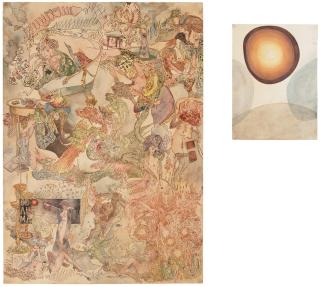 Fredrik Söderberg - \'Snowdrops from a Curate\'s Garden 1, The Hidden Landscape of the Subconscious 1\'