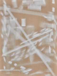 Fredrik Vaerslev - Untitled (Trolly Painting: White II)