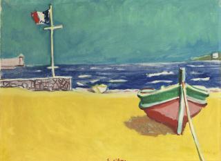 Freek van den Berg - A Boat On The Beach, France