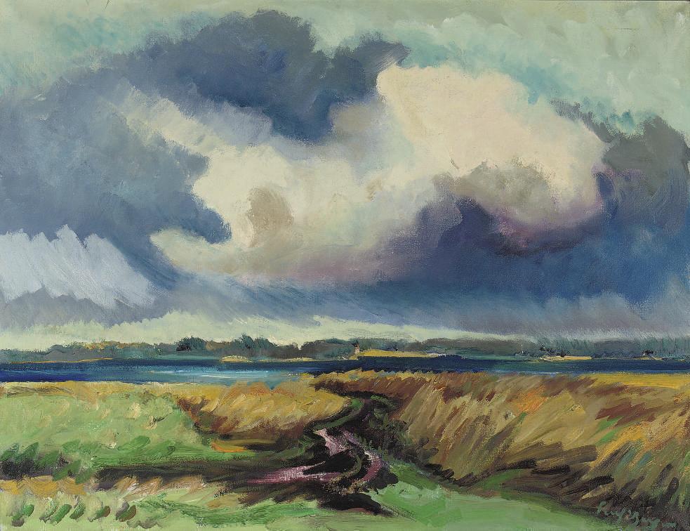 Freek van den Berg - A view of Het Veluwemeer