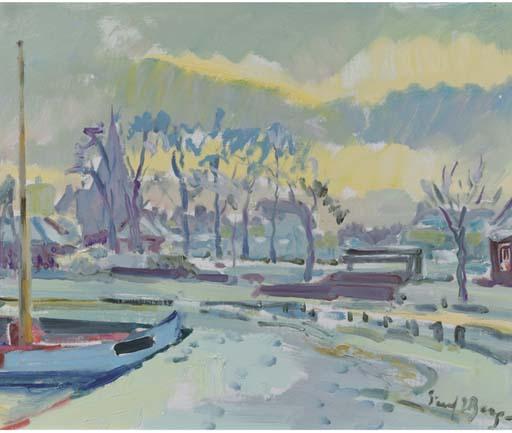 Freek van den Berg - A winter landscape