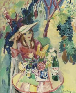 Freek van den Berg - An afternoon drink in the garden