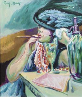 Freek van den Berg - De Absinthdrinkster