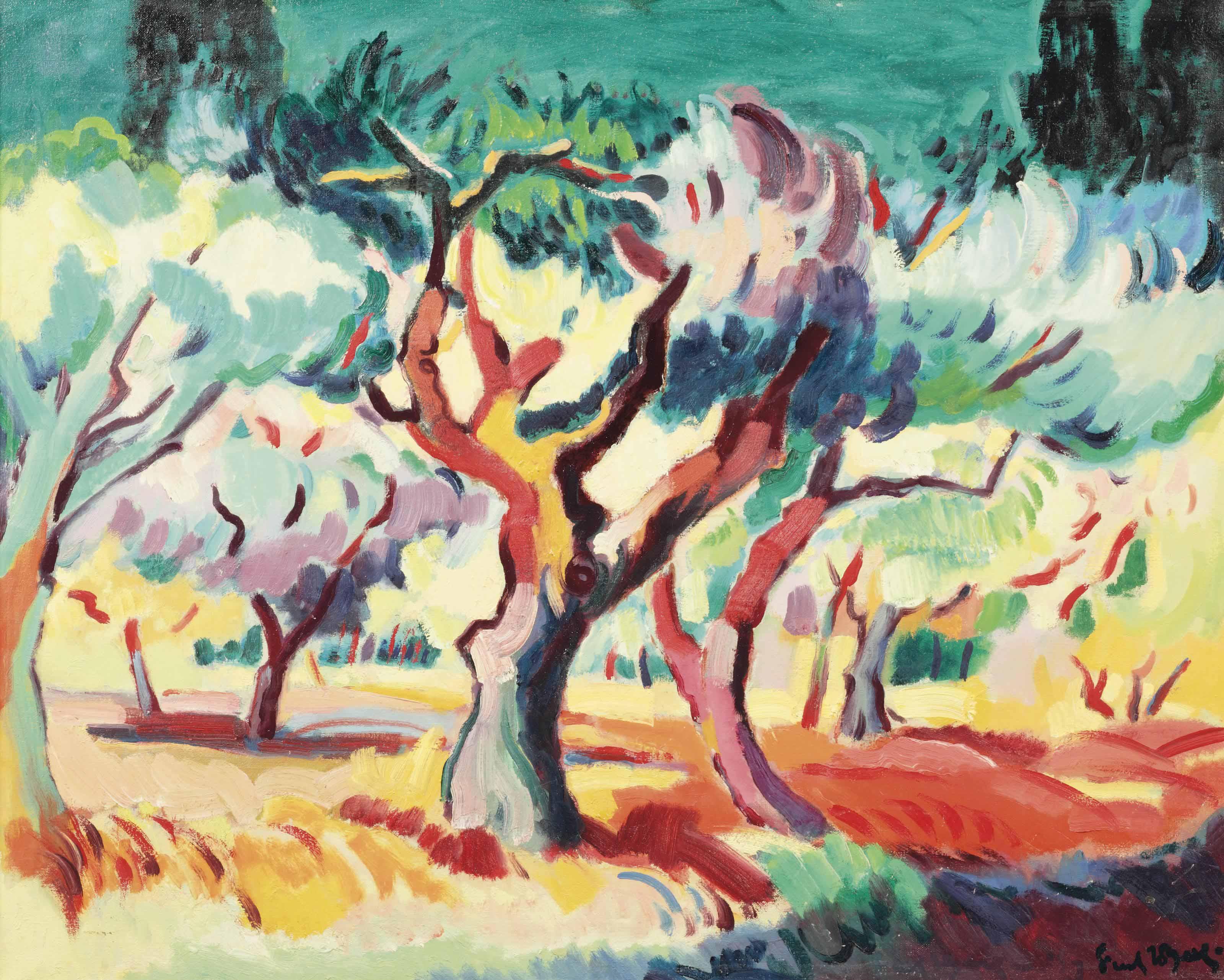Freek Van Den Berg - Olive grove