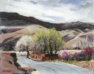 Fremont F. Ellis - Taos in Spring
