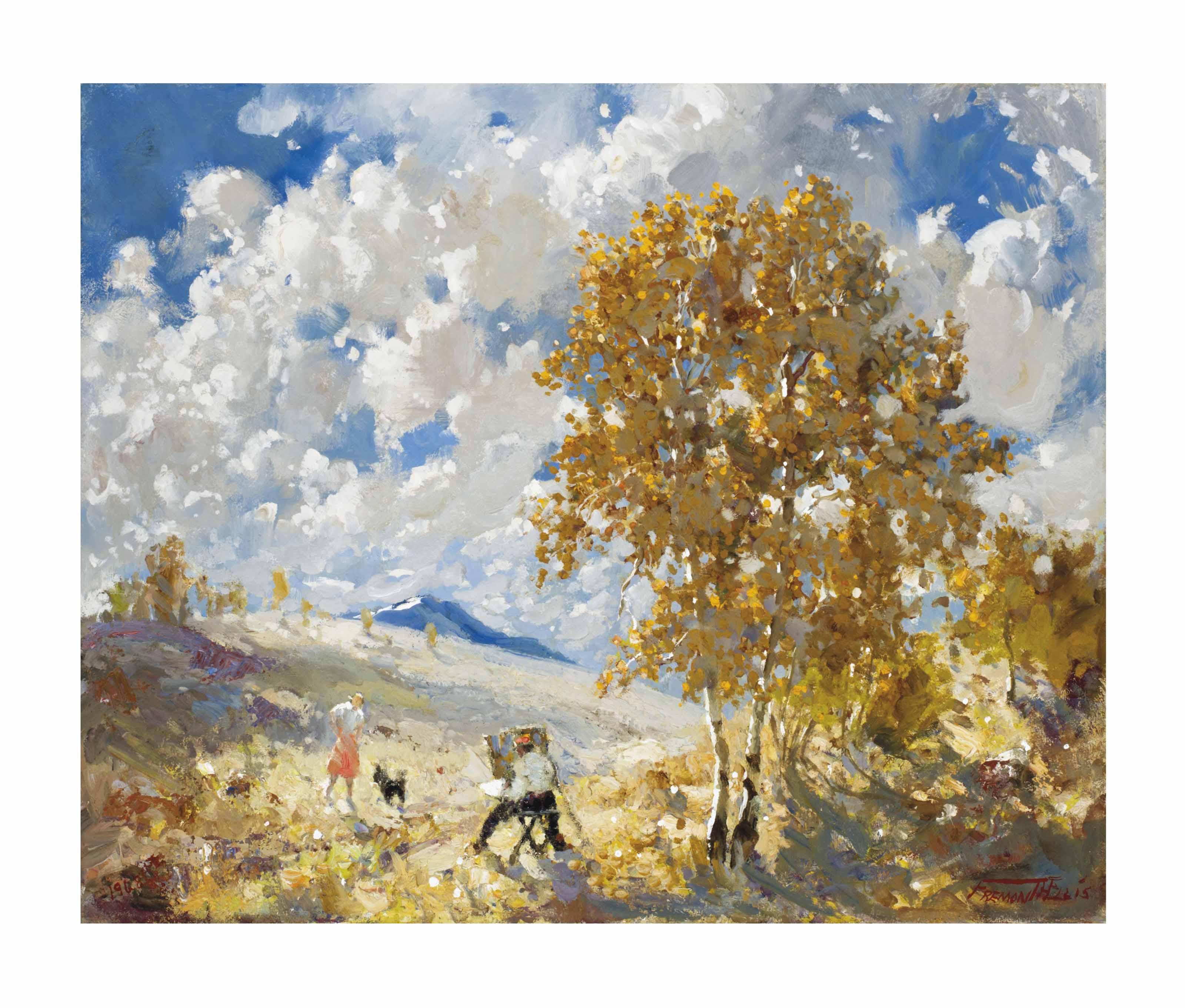 Fremont F. Ellis - The Artist