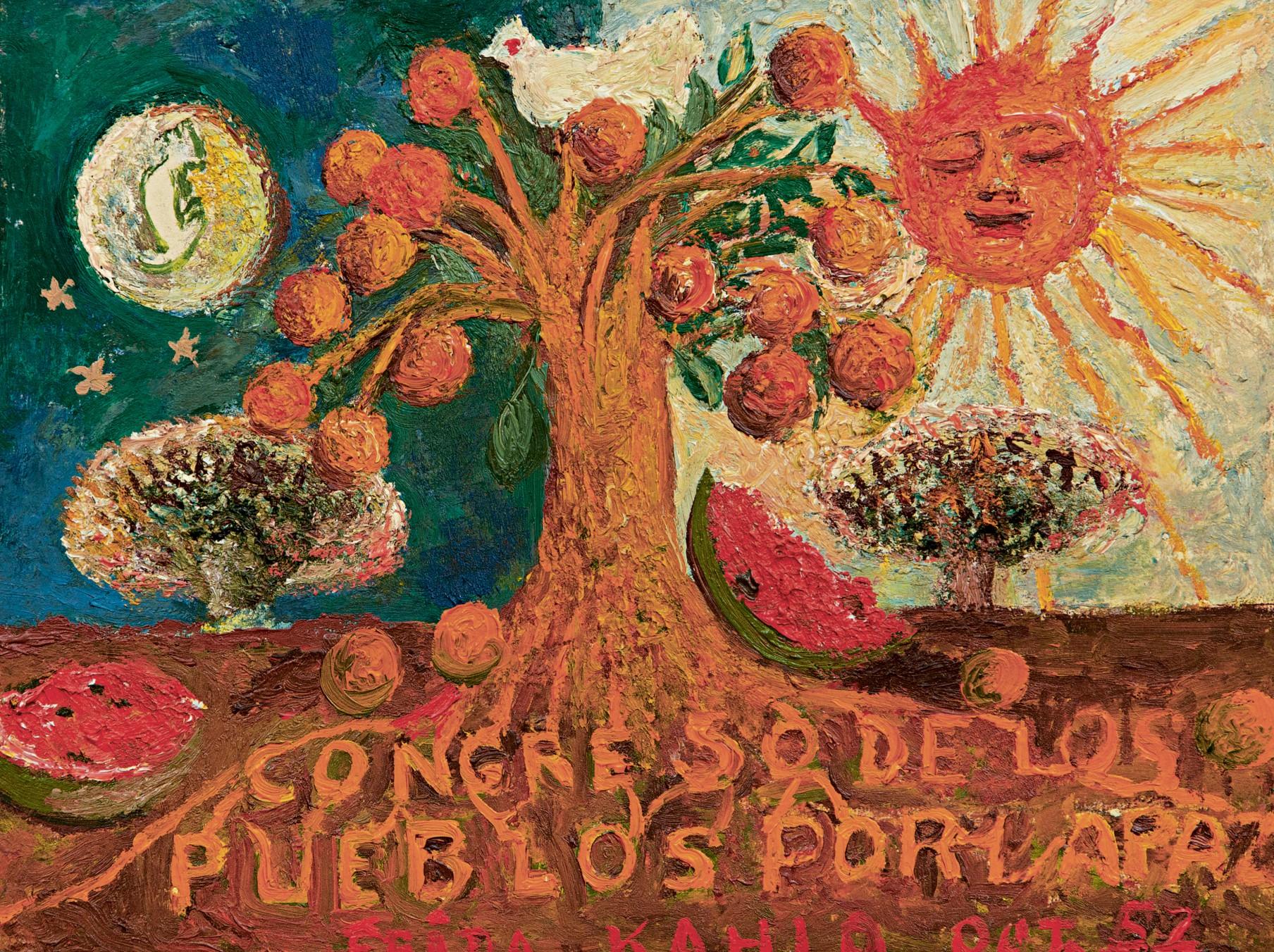 Frida Kahlo - Congreso De Los Pueblos Por La Paz