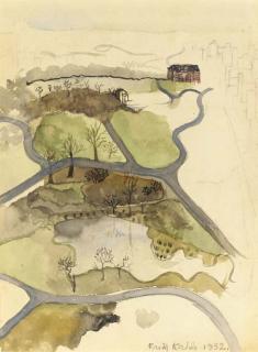 Frida Kahlo - View of Central Park