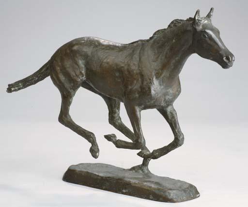Friderun von Stralendorff-Eilers - A Galloping Horse