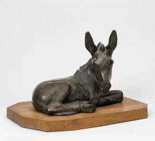 Fridrun von Stralendorff-Eilers - Liegender Esel