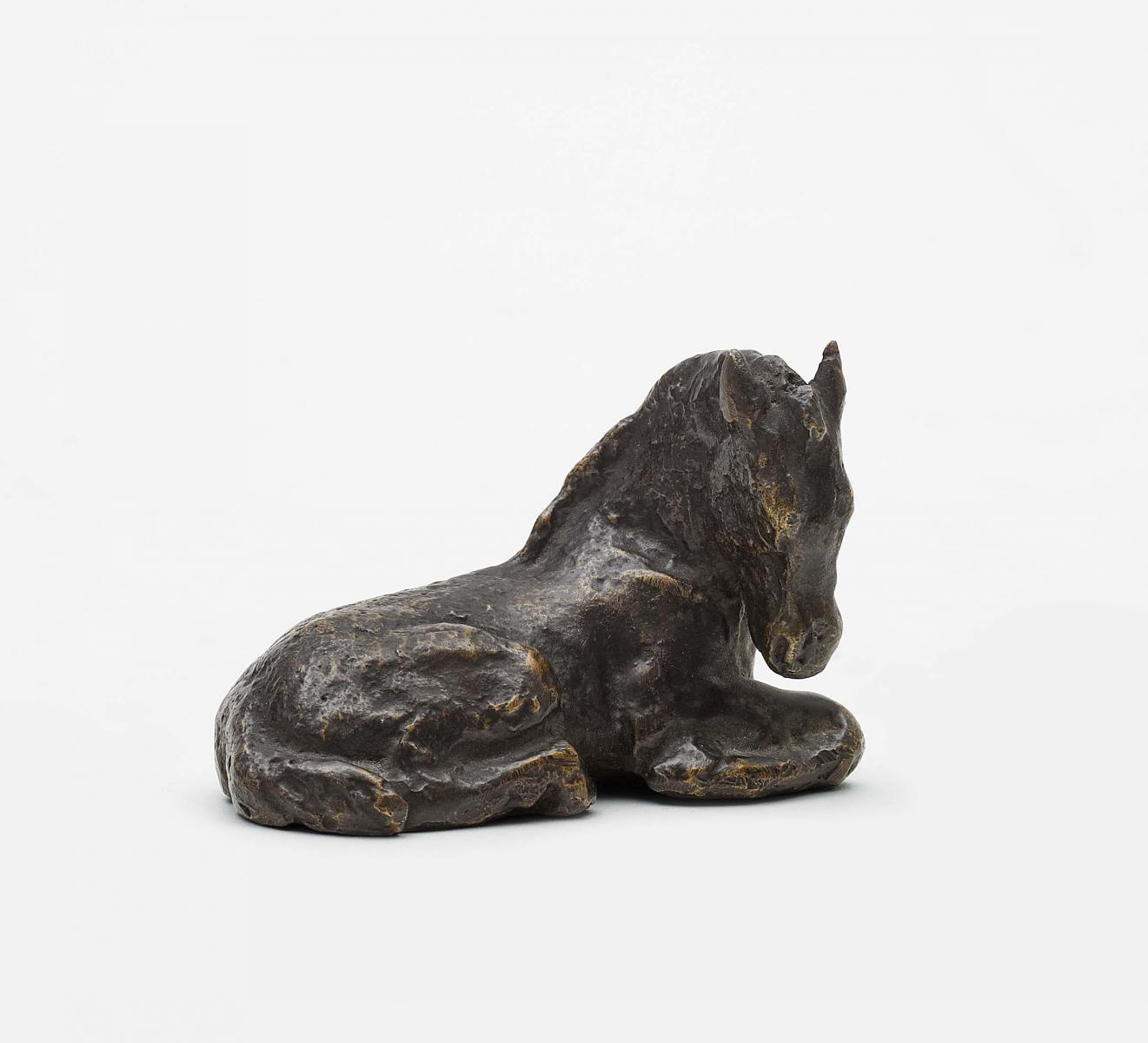 Fridrun von Stralendorff-Eilers - Liegendes Fohlen