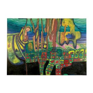 Friedensreich Hundertwasser - Bête Sur Pieds