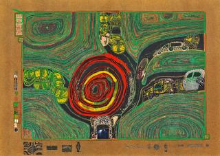 Friedensreich Hundertwasser - Crusade of the crossroaders