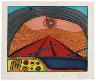 Friedensreich Hundertwasser - Der endlose Weg zu Dir Le chemin sans fin vers toi La route éternelle (The endless way to you)