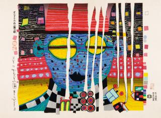 Friedensreich Hundertwasser - Des Mandarins Lied vom weißen Nebel.