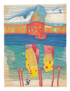 Friedensreich Hundertwasser - Fabrik In Indien