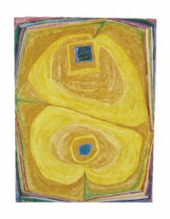Friedensreich Hundertwasser - GENESI - LA FETTA D\'ANANAS (GENESIS - PINEAPPLE SLICE)