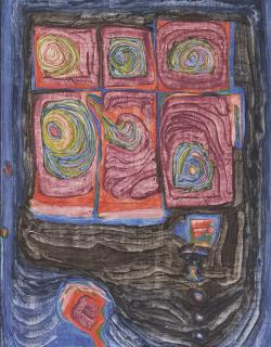 Friedensreich Hundertwasser - Globulant