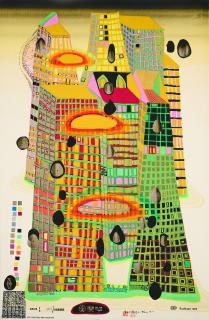 Friedensreich Hundertwasser - Good Morning City - Bleeding Town.