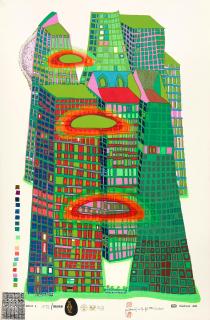 Friedensreich Hundertwasser - Good Morning City-Bleeding Town