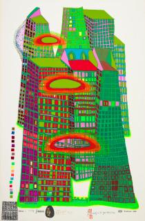 Friedensreich Hundertwasser - Good Morning City - Bleeding Town