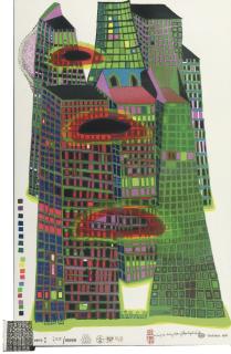 Friedensreich Hundertwasser - Good morning city - Bleeding Town