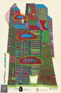Friedensreich Hundertwasser - Good Morning City (Koschatzky 41)