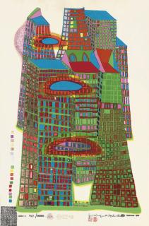 Friedensreich Hundertwasser - Good Morning City (Koschatzky 41)