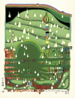 Friedensreich Hundertwasser - Green Power (K. 57)