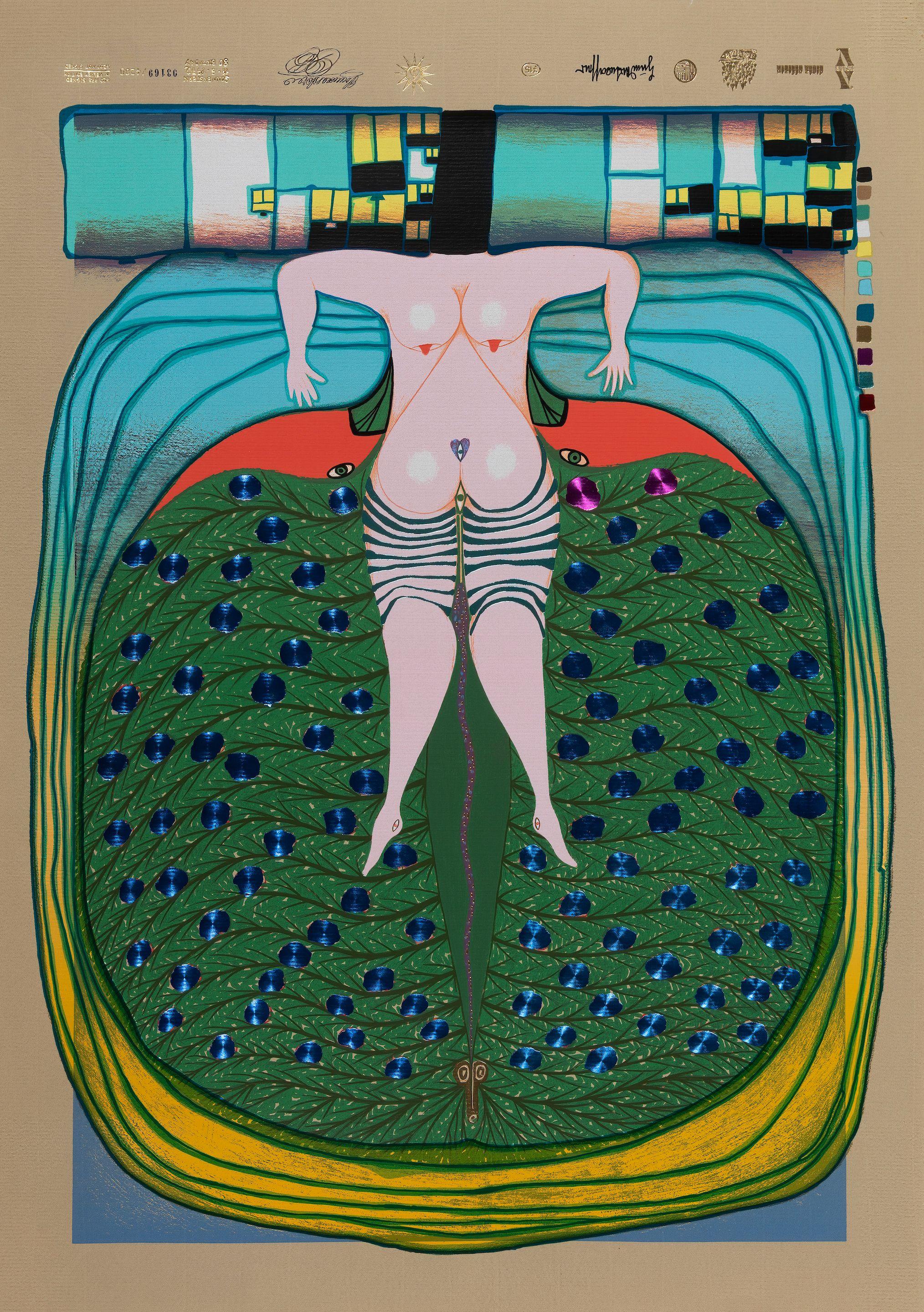 Friedensreich Hundertwasser - Homage to Schröder-Sonnenstern, 1972