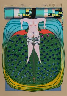 Friedensreich Hundertwasser - Homage to Schröder-Sonnenstern, 1972