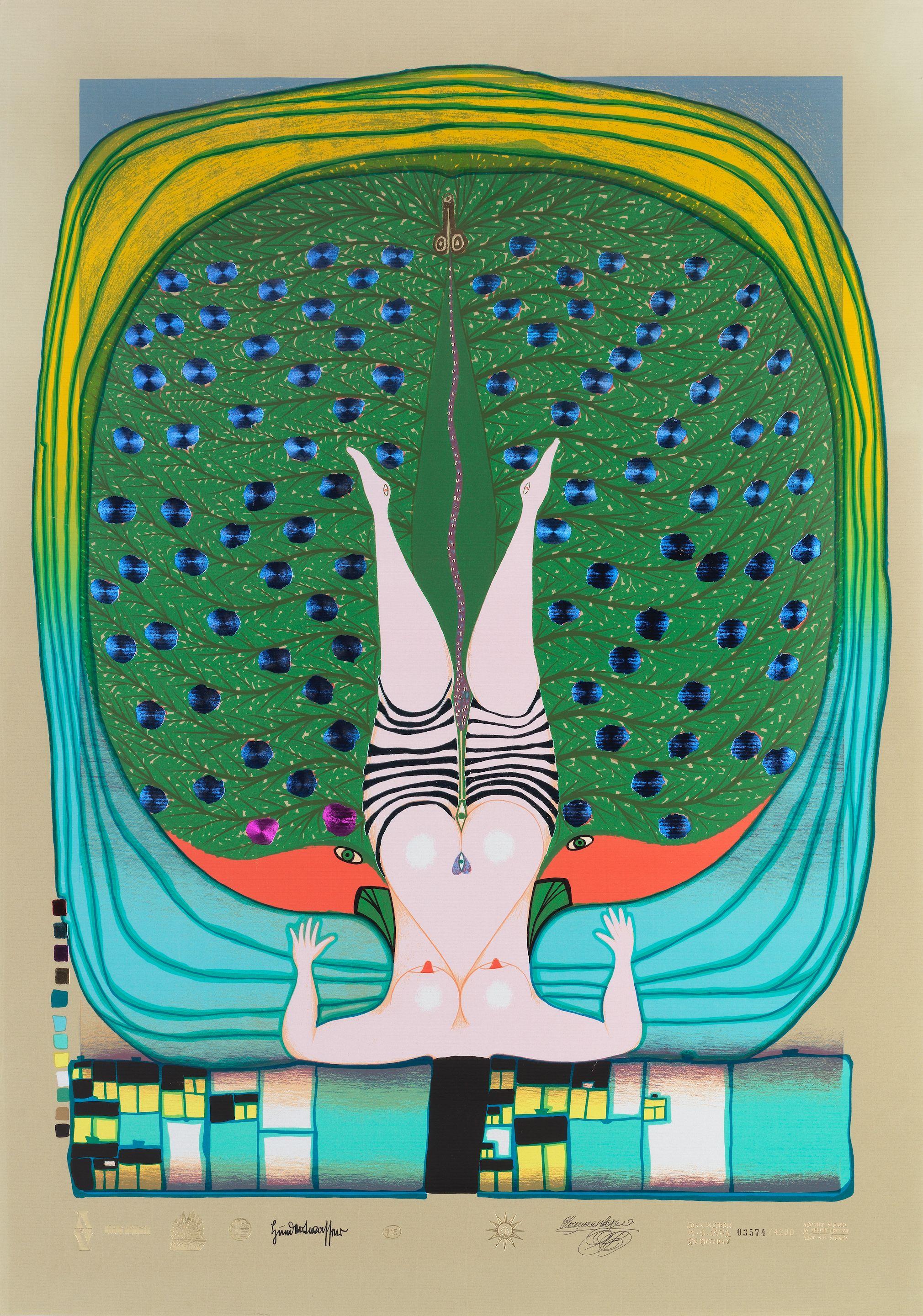 Friedensreich Hundertwasser - Homage to Schröder-Sonnenstern