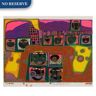 Friedensreich Hundertwasser - Kingdom Of The Toro (Koschatzky 35)