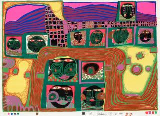 Friedensreich Hundertwasser - \