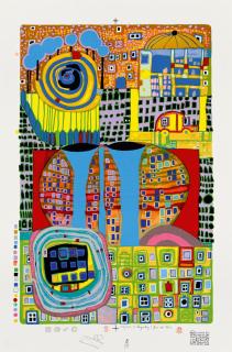 Friedensreich Hundertwasser - Lacrime blue