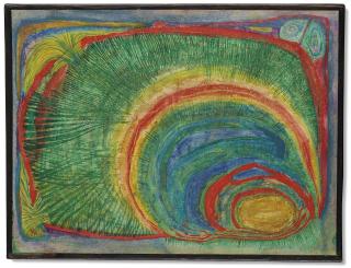 Friedensreich Hundertwasser - Le jardin dans l\'auréole (Der Garten im Heiligenschein)