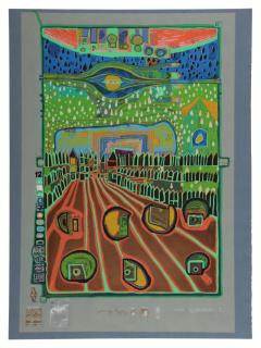 Friedensreich Hundertwasser - Look At It On A Rainy Day [Regentag Portfolio] (Koschatzky 45-53)