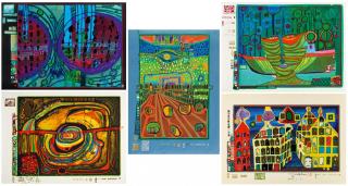 Friedensreich Hundertwasser - Look at it on a rainy day.