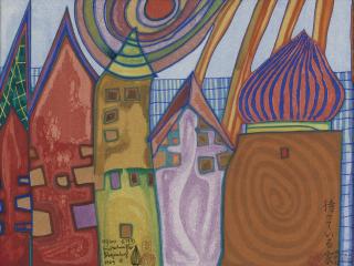 Friedensreich Hundertwasser - Nana Hyaku Mizu (Koschatzy 22; 32-33; 37-38; 55; 59)