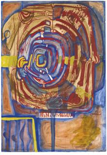 Friedensreich Hundertwasser - Painting 305C (Still No Title)